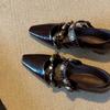 Fashion niche style inner height increase design Mary Jane shoes square head with single shoes