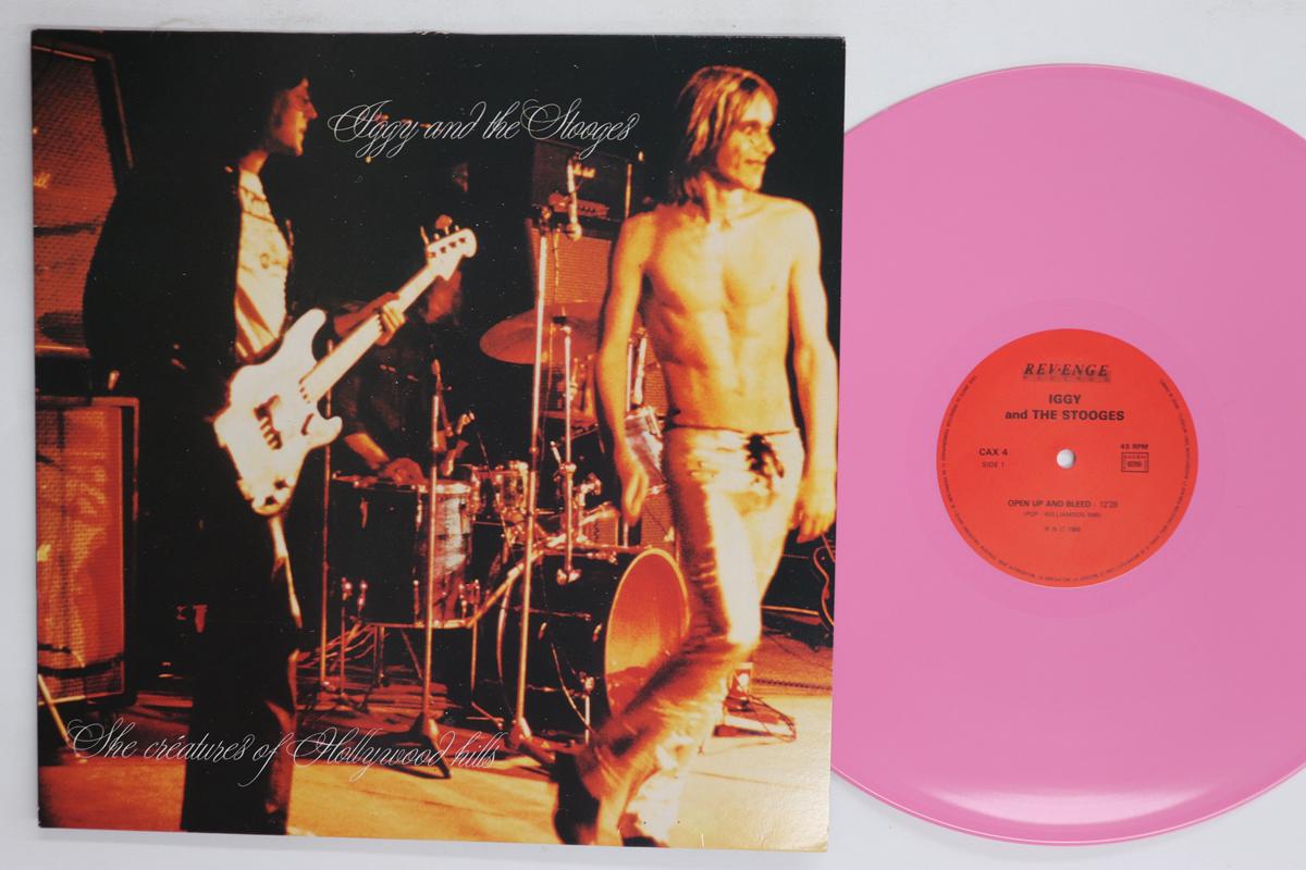 

12inch Record STOOGES Open Up And Bleed She Creatures O CAX4 REVENGE 1988 Europe Rock Used