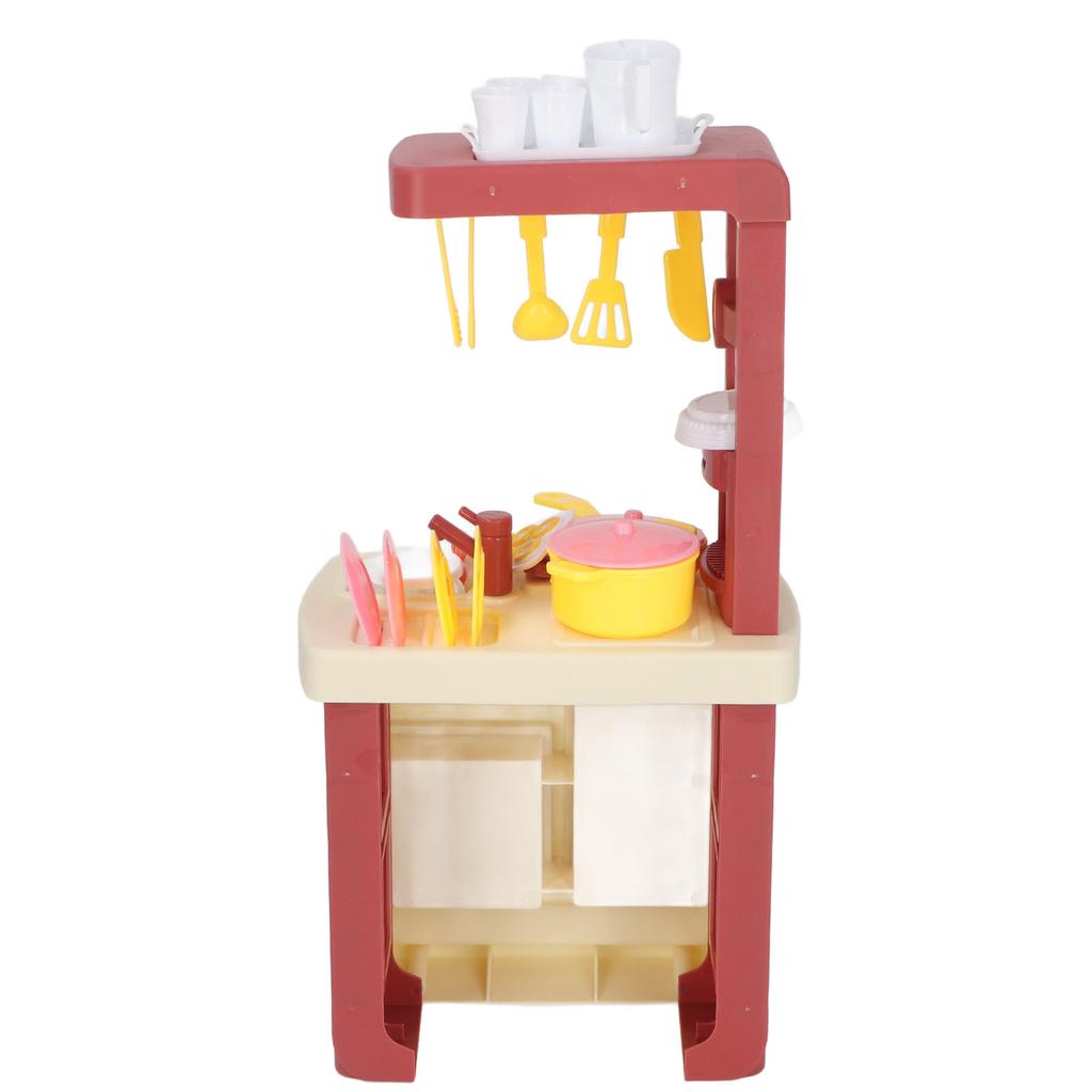 43Pcs Kitchen Toys Imitated Chef Kitchen Toys Educational Kitchen Pretend Cooking Toys Playset for H
