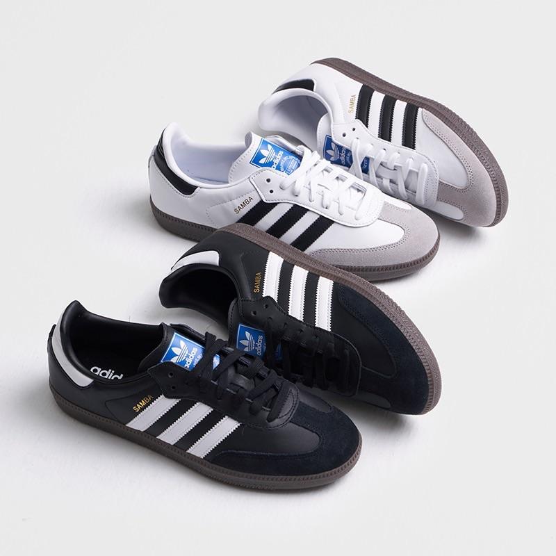 adidas Samba OG I Black White Gum Baby Sneakers Core-Black Cloud-White IE3680