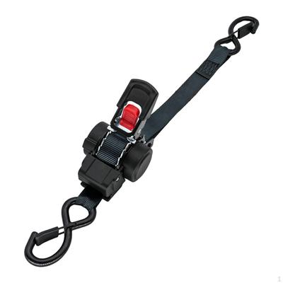 Ratsche Spanngurt Zurrgurt Verstellbar S-Haken Schwerlast Auto Selbstaufrollend,