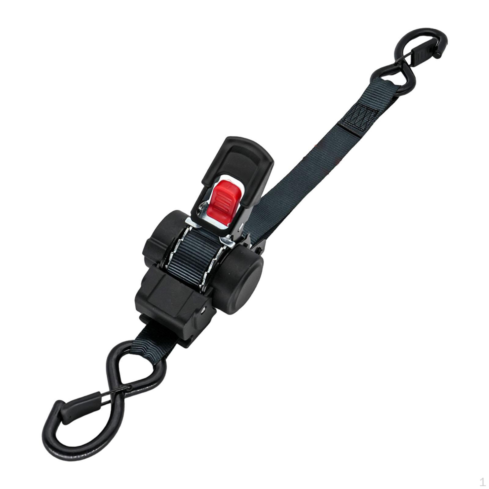 Ремни с трещоткой, регулируемые S-крюки, сверхпрочные, автоматические самовтягивающиеся,