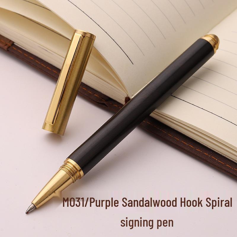 Retro Bamboo & Metal Pen: High-End Ballpoint, Fountain, Signature for Business or Graduation Gifts