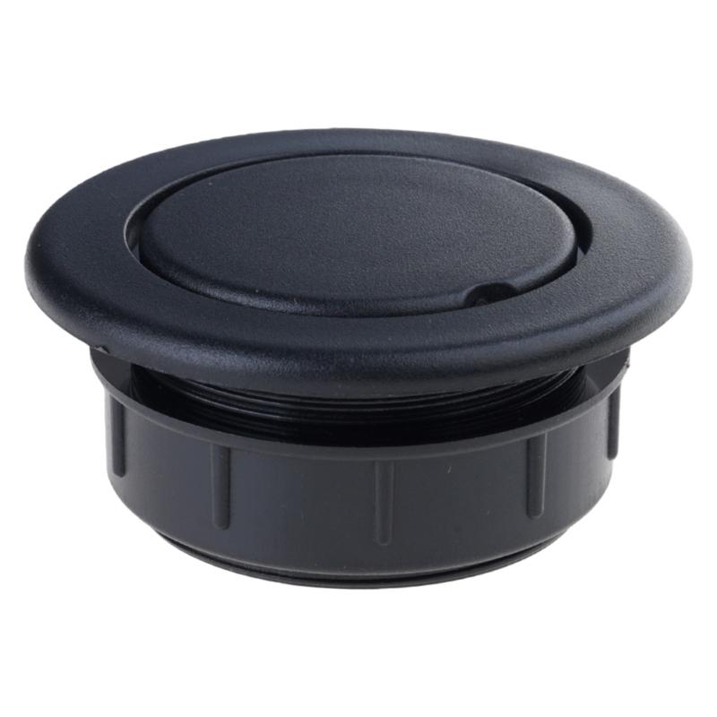 Umbrella Hole Insert Set for Patio Tables, Threaded 2 Inch Table Opening Cover with 1.63 Inch Umbrella Shaft Clearance and ABS Cap