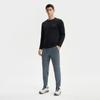 Fila A.P. Minimalist Trendy Fashion Training Fitness Versatile Comfortable Knitted Sports Pants Men Pants Medium-Charcoal A11M541602FMG
