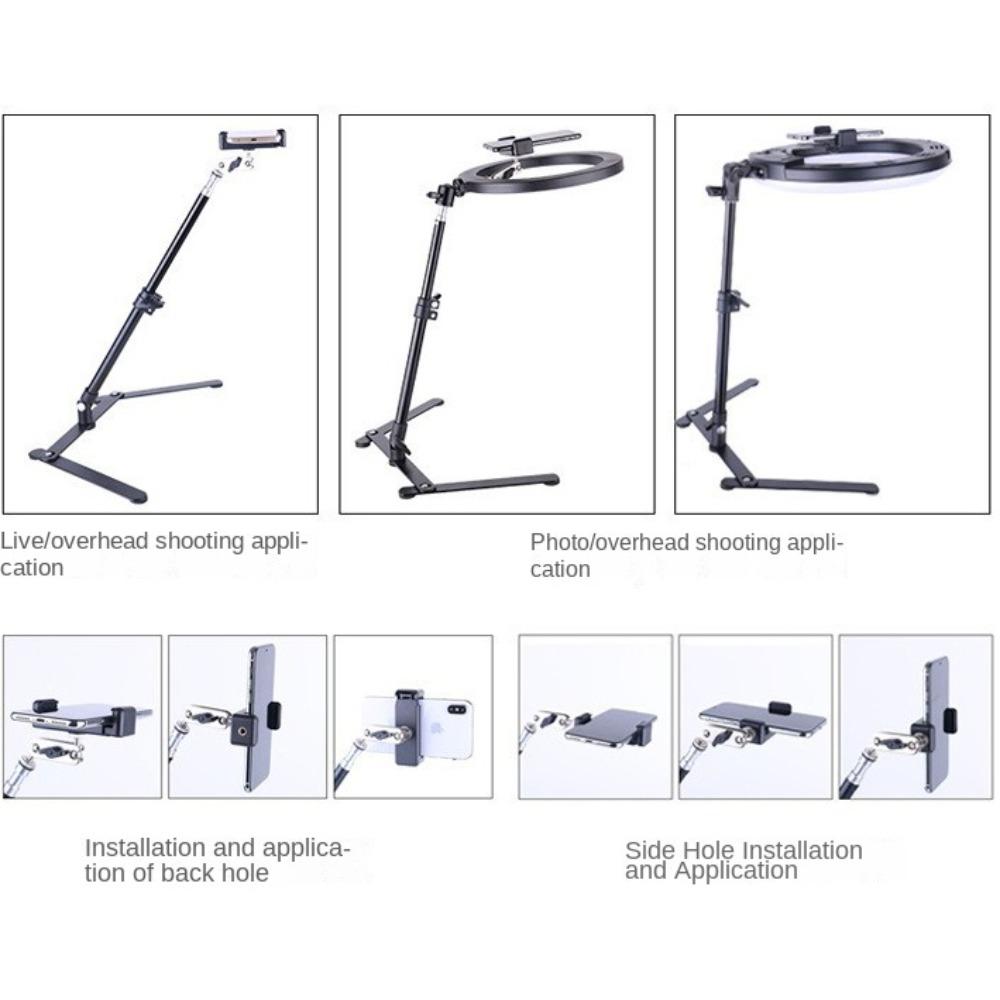 Metal CellPhone Bracket Arm 1/4 Inch Photography Lazy Mount New Screw Head  Video Equipments