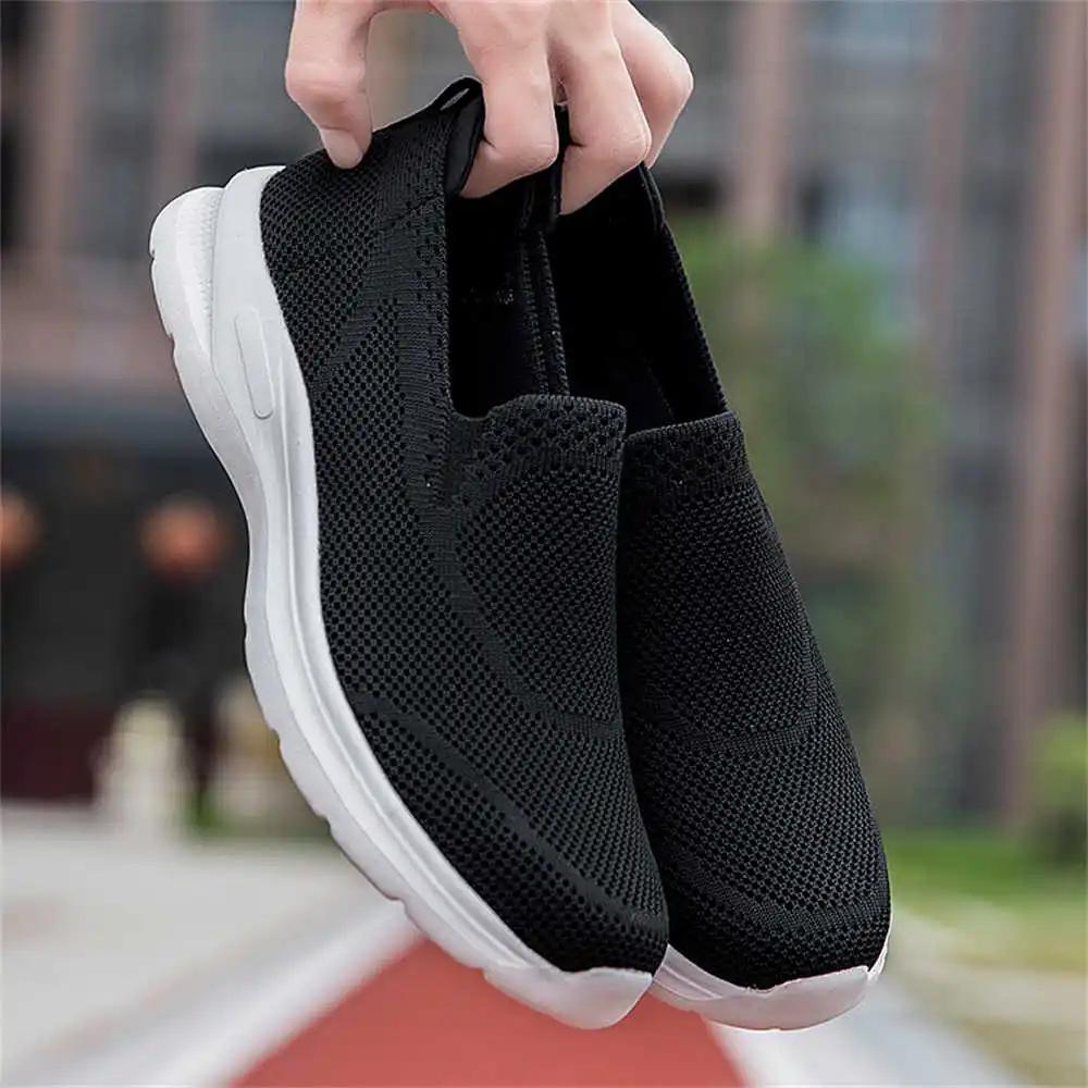 Fashion Slip-ons Round Foot Comfortable Ladies Shoes Woven Sneakers Size 48 Yellow Boots For Women Sport Low Offer In Offers Resort