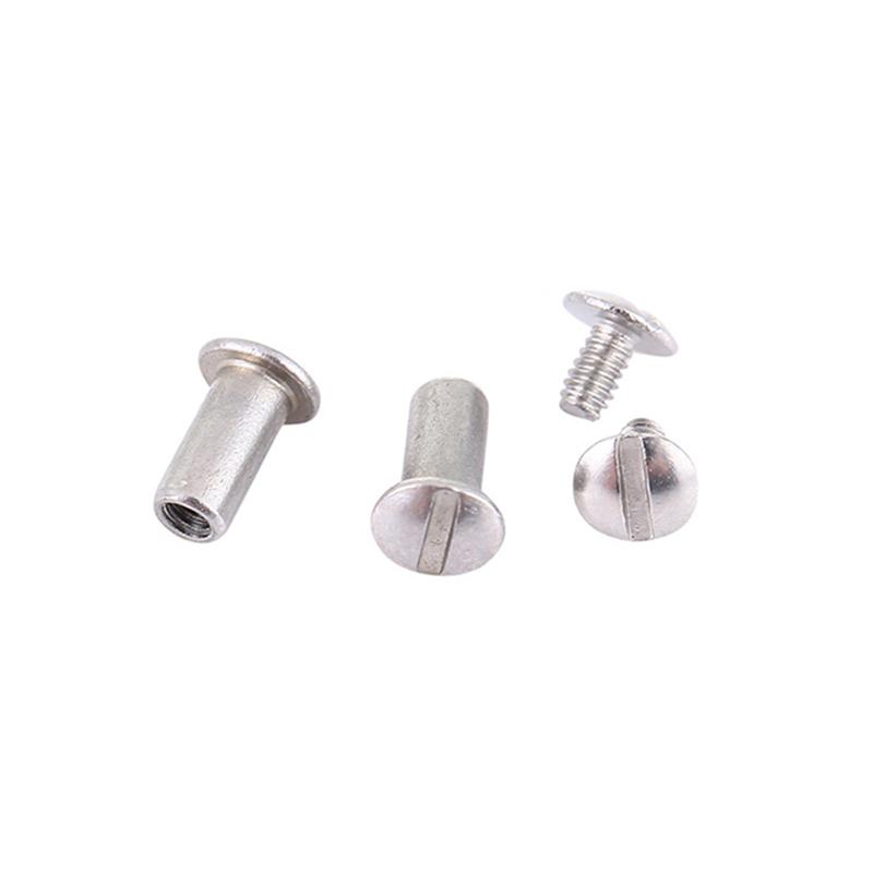 2Set Kerosene  Universal Silver Removable Screw Nut Rivet Steel Wheel Set For Zippo Gasoline  Repair Diy Part