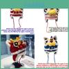 Style Handcrafted Lion Head Knitted Hat For Kids Winter Warmth