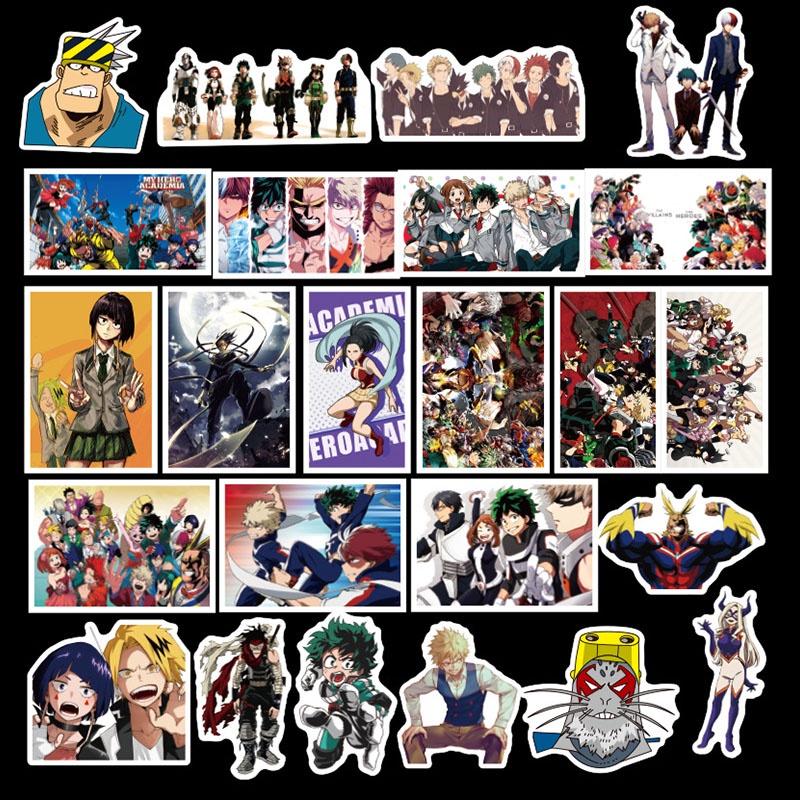 50pcsset No Boku Pvc Adhesive Stickers For Laptop Car Luggage