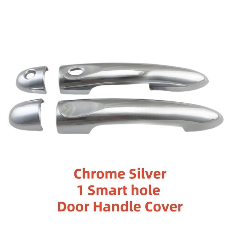 Car ABS Black Carbon Accessories Plated Door Handle Cover Trim Paste Style 2011 2012 2013 2014 For Renault Megane RS Trophy