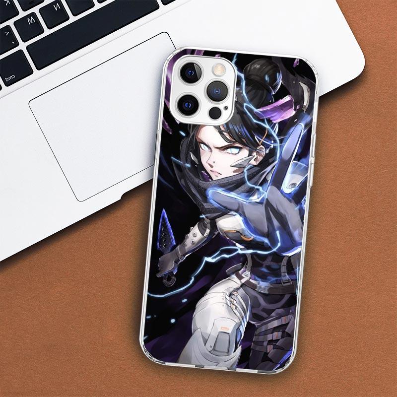 

Apex Legends Wraith Phone Case For iPhone 11 12 13 Mini 14 15 Plus 17 Air 16 Pro Max 16E 7 8 SE 2020 Customized Print Cover For iPhone 16 Pro Max