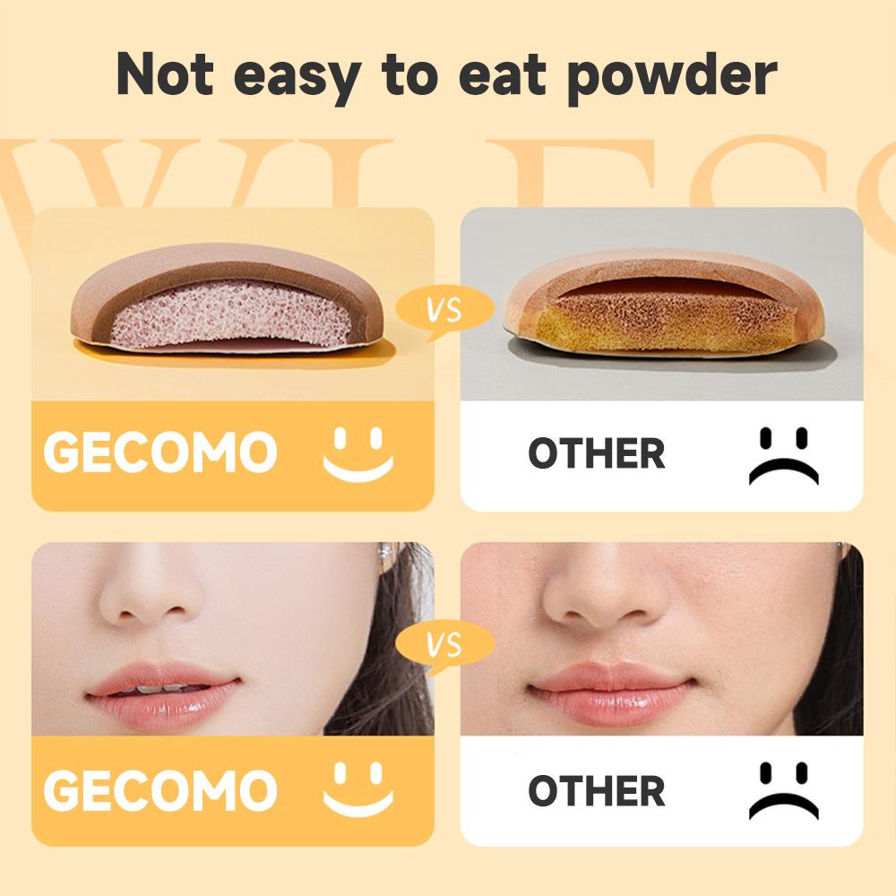 Soft Touch Powder Puff for No-Cake Finish Ideal for All Skin Types Flawless Long-Lasting Makeup