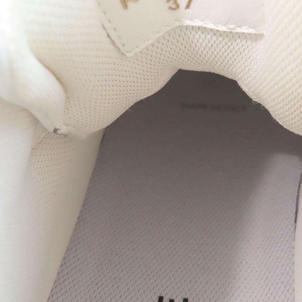 Nepoškozené CELINE Vysoké tenisky bílá kůže Dámské 37 CT-01 Použité