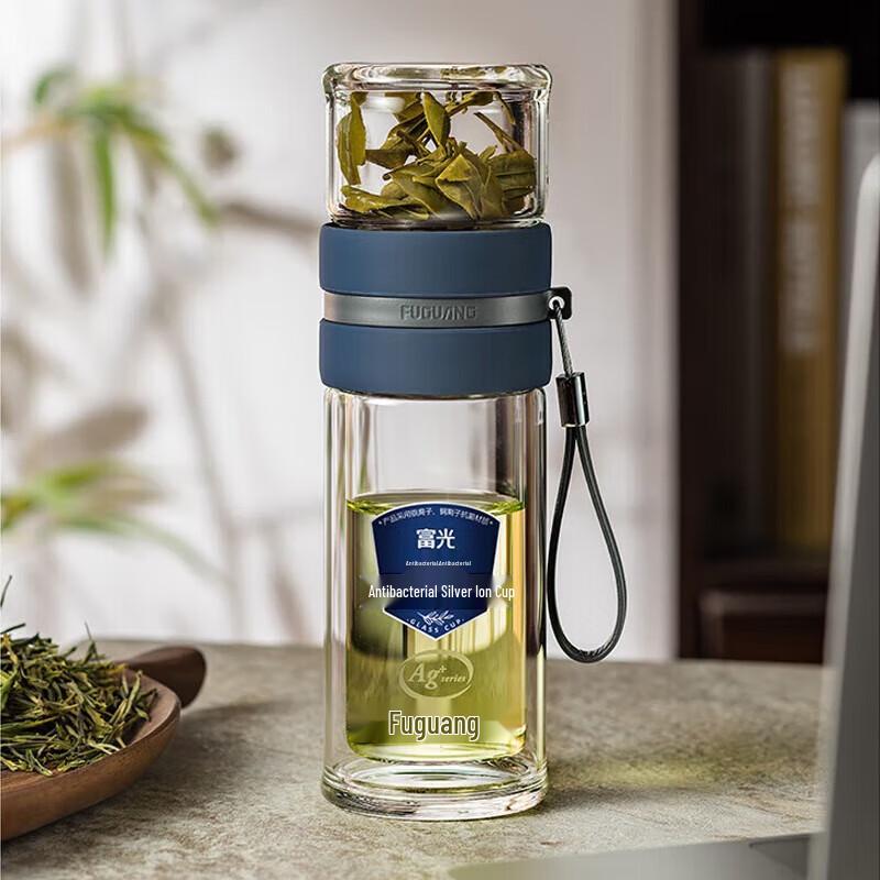 FUGUANG Zijin Tea Master Double-Wall Glass Cup