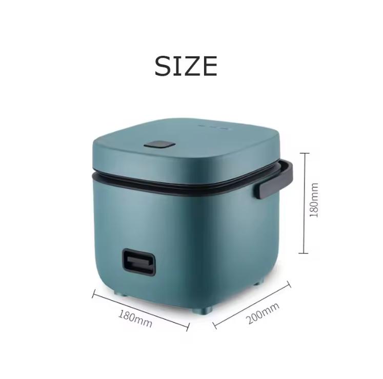 2026 Mini Olla Arrocera Automática para el Hogar Cocina Eléctrica 1-2 Personas Calentador de Comida Vaporera 1.2L Pequeña Olla Arrocera