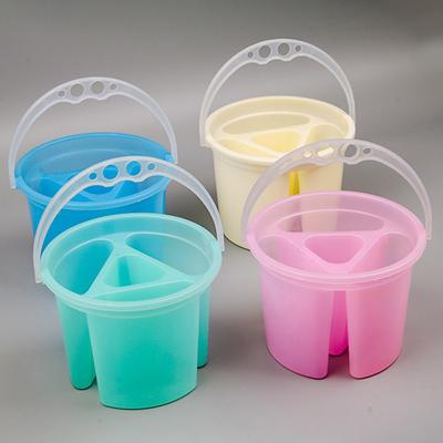3In1 4In1 Watercolor Painting Brush Washing Bucket Plastic Buckets Wash Pen Barrel For Drawing Art Supplies