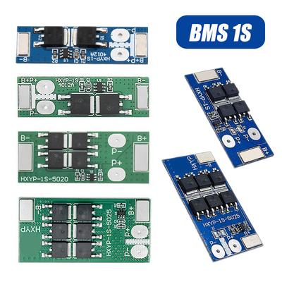 BMS 1S 12A 15A 22A 3,2V 3,7V LiFePO4 Lithium-Batterie-Schutzplatine 18650 Ladespannung/Kurzschluss/Überladungsschutz