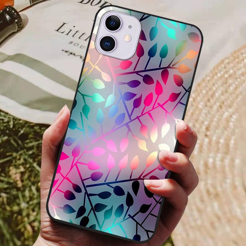 For Apple iPhone 12 pro max Case Silicon Back Cover Phone Case For iPhone 12 Mini pro Max 12Pro Soft Case luxury Fundas Cases