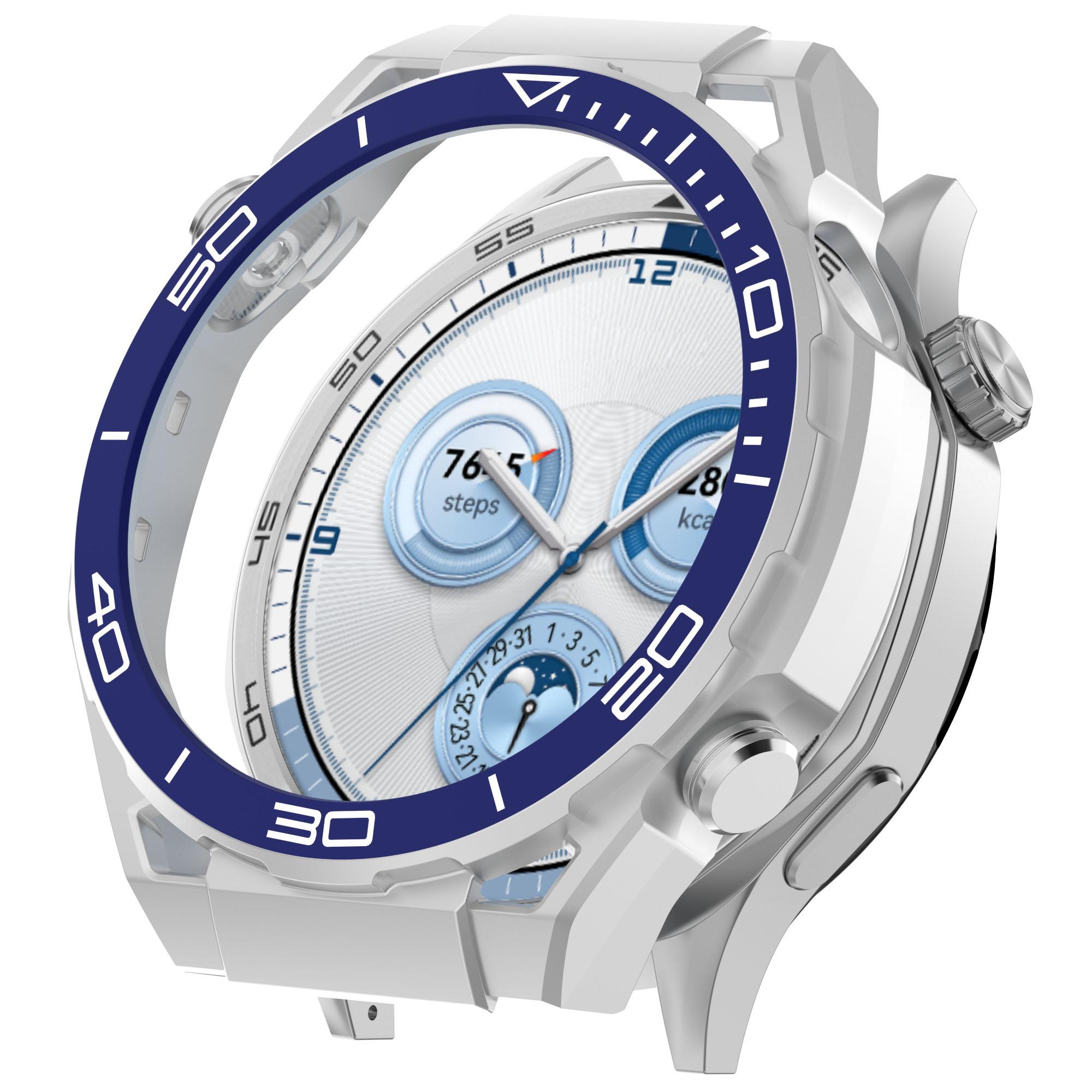 

Для Huawei Watch GT 5 Pro 46мм Захисний чохол Висококласна протиударна ПК рамка для годинника Blue