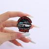Anime Movies Enamel Pins Custom Cartoon Car WE'RE GOING BACK Brooches Lapel Badges Clothes Punk Jewelry Gift for Friends
