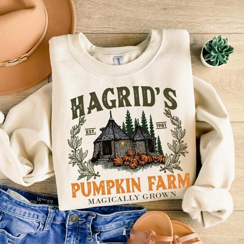 Hagrid’s Pumpkin Patch Sweatshirt/ Tshirt
