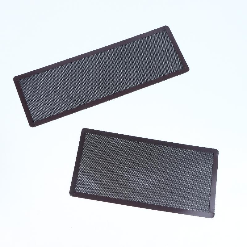 PC Chassis Cooling Dust Filter Magnetic PVC Net Guard Anti-static Dustproof Fan Cover for High Performance Gaming PC