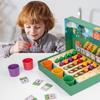 Wooden Farm Veggie Sorting & Counting Game for Toddlers