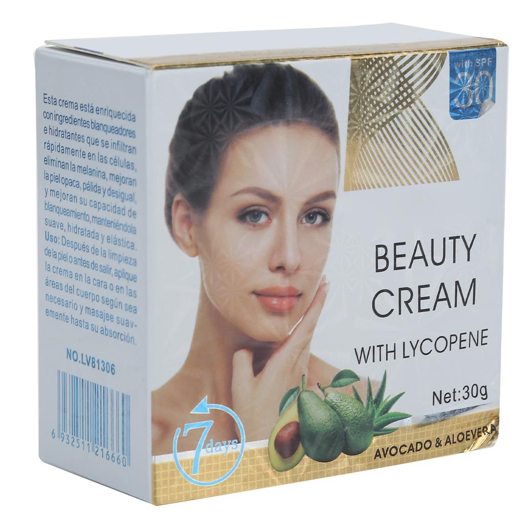 Livepro 30g Damen Gesichtsaufhellungscreme Aufhellende Gesichtsfeuchtigkeitspflege Schönheitsgesichtscreme