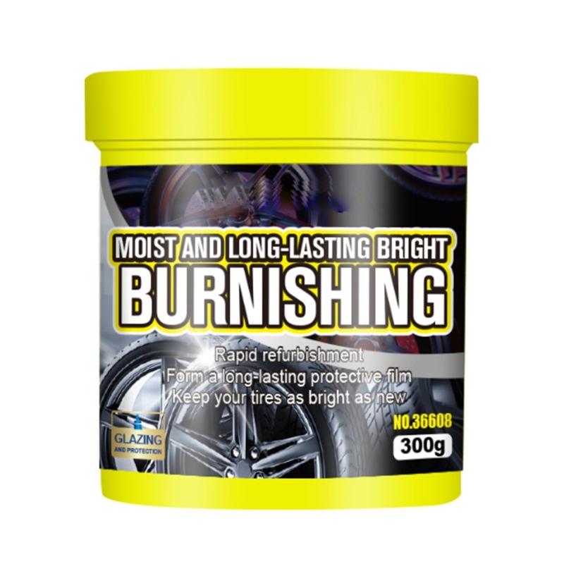 

Tyre Wax Maintenance Paste for Deep Cleaning High Gloss Finish with Environmental Safe Formula Enhanced Color and Gloss