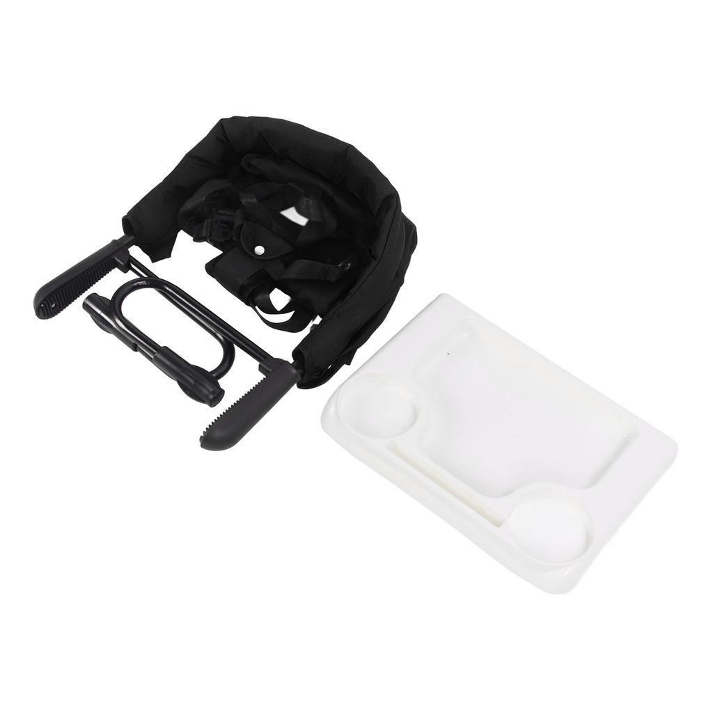 Hochstuhl zum Einhängen, 15 kg Tragkraft, verstellbar, faltbar, tragbar, für Zuhause und unterwegs