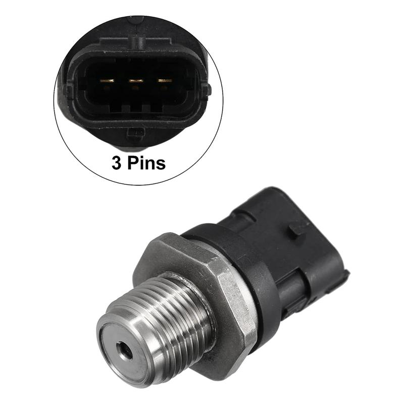 A28G-0281002908 Common Rail Pressure Sensor Fuel Rail Pressure Sensor Replacement Parts For Hyundai Kia Mitsubishi чёрный