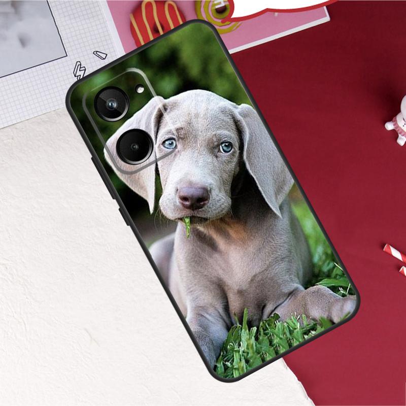 

Weimaraner Dog For Realme C75 C71 C55 C53 C67 C61 C33 C63 C51 C65 GT7 15 Pro 10 11 12 13 14 Pro Plus Case Realme 12 Pro