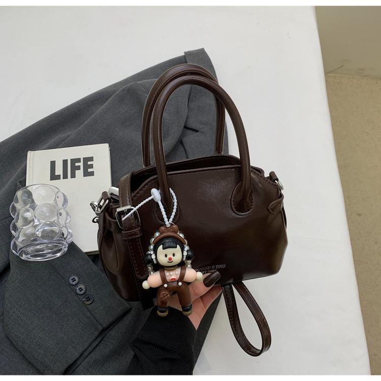 New Small Bag Women's Summer Versatile Shoulder Messenger Bag Retro Popular Portable Bucket Bag