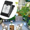 Outdoor LED Solar Clip Light Waterproof Body Intelligent Sensor Lamp Courtyard Garden Lamp Night Lighting Home Camp Wall Lights