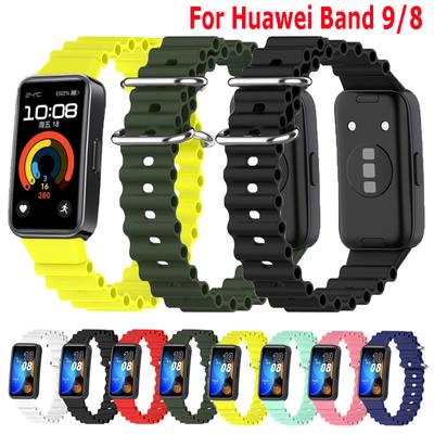 Strap For Huawei Band 9 Strap Accessories SmartWatch Replacement Watchband Wristband Silicone Correa Bracelet for Huawei Band 8