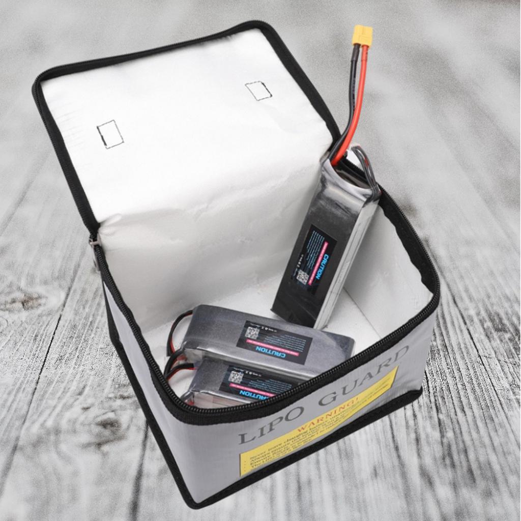 Lithium Battery Safety Bag Model Aircraft Battery Mobile Power Supply Fireproof And Explosion-proof Storage Bag