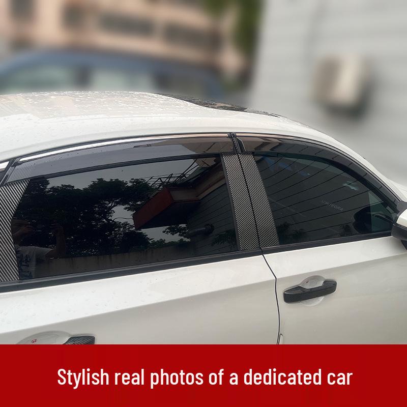 Honda Tenth Gen Accord, Civic, Lingpai, and Fengfan Car Window Rain Visor - Sun and Rain Guard for CR-V, XRV