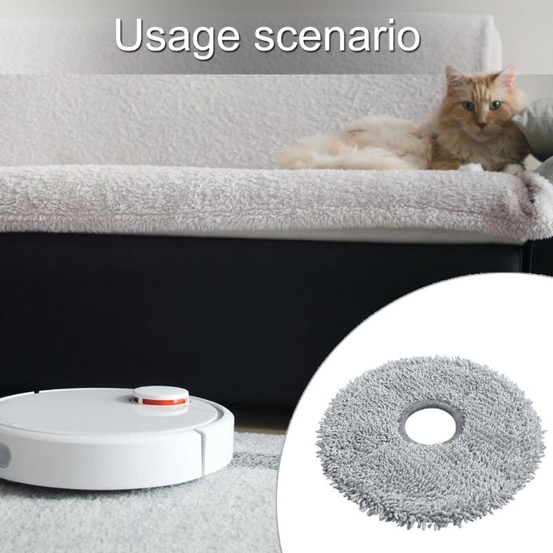 Convenient Mop Cloths Sweeping Robot Mop Cloth Sweeping Robot Replacement Part Nonwovens Texture Mopping Cloths