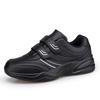 Męskie Regulowane Rzepy Skórzane Trampki Codzienne Buty Sportowe Białe Trampki Masculino Zapatillas Deportivas Tenis