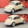 1/54 Scale Beetle Toy Car Model CCA MSZ 1:64 Diecast Miniature Free Wheels Collection Suitable for Hot Wheels Gift Kid
