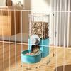 Hängender Katzen-Haustier-Wasserspender – Trinkzubehör für Hunde, Käfig-Hängetrog, Hundenapf, Katzennapf, Automatischer Futterspender