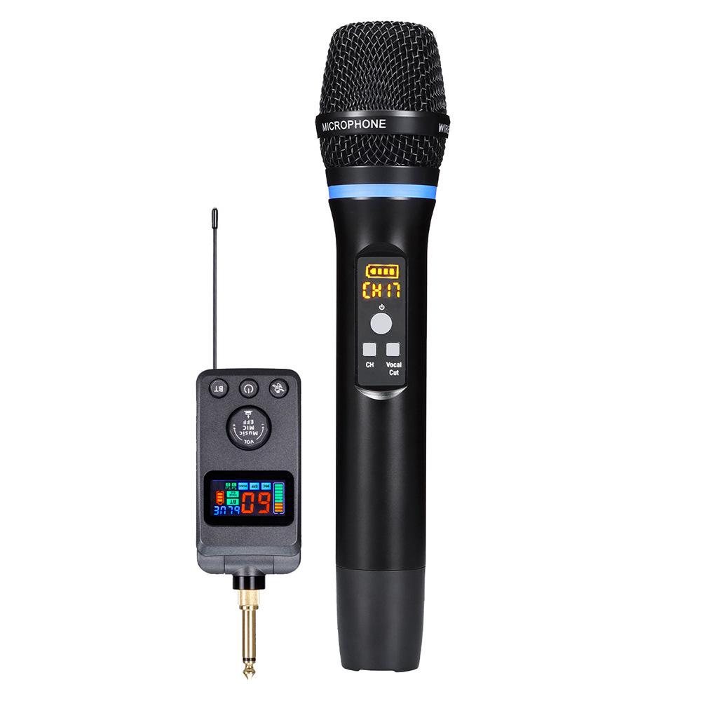 M50 Universal Bluetooth Wireless Microphone with DSP Anti-howling and Reverb for Singing and Home Entertainment KTV