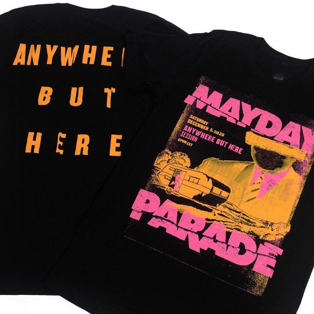 Mayday Parade Anywhere But Here Tour Vollgröße S bis 5XL T-Shirt MD1169 Unisex T-Shirt