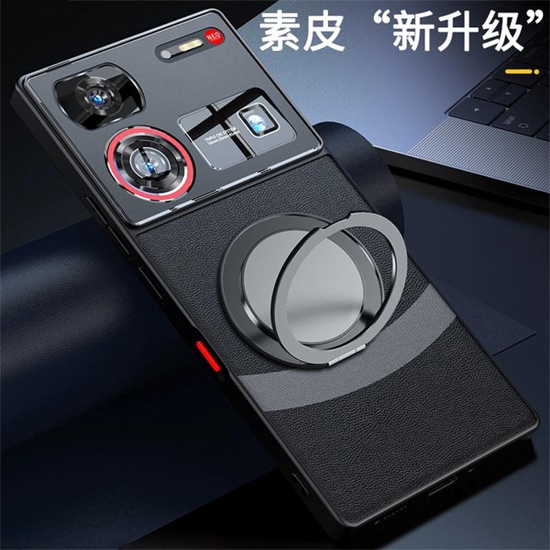 Magnetic Case For For ZTE Nubia Z60 Ultra Case Silicone Leather Protection Phone Back Cover For Nubia Z60Ultra Stylish Shell
