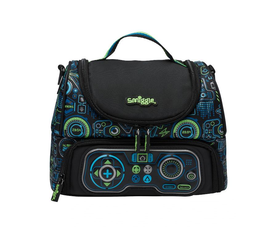 Smiggle Kids Lunch Bag Large Capacity Insulated Lunch Box Tote for School Students Portable Meal Cooler Bag Cute Design