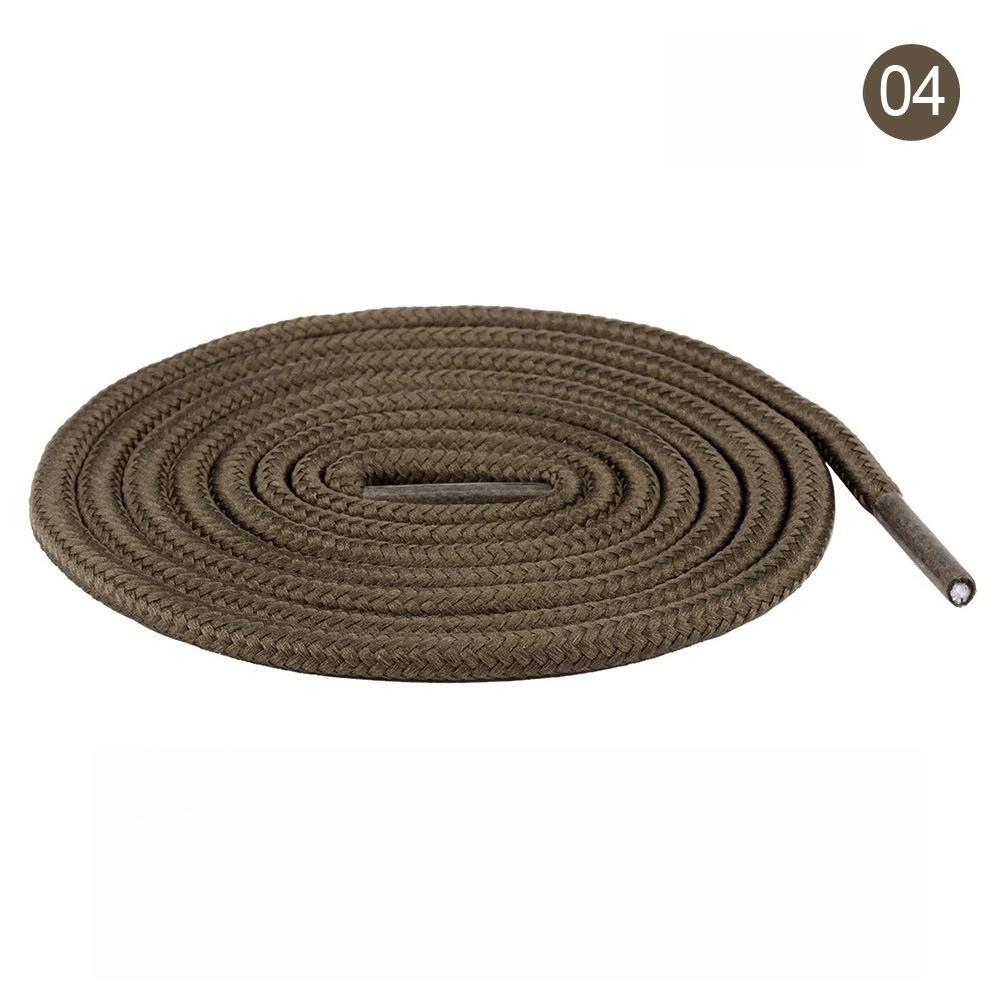 Half Round 4mm Solid Color Shoelaces Classic Sneaker Replacement Shoe Strings 120cm 1Pair High Quality