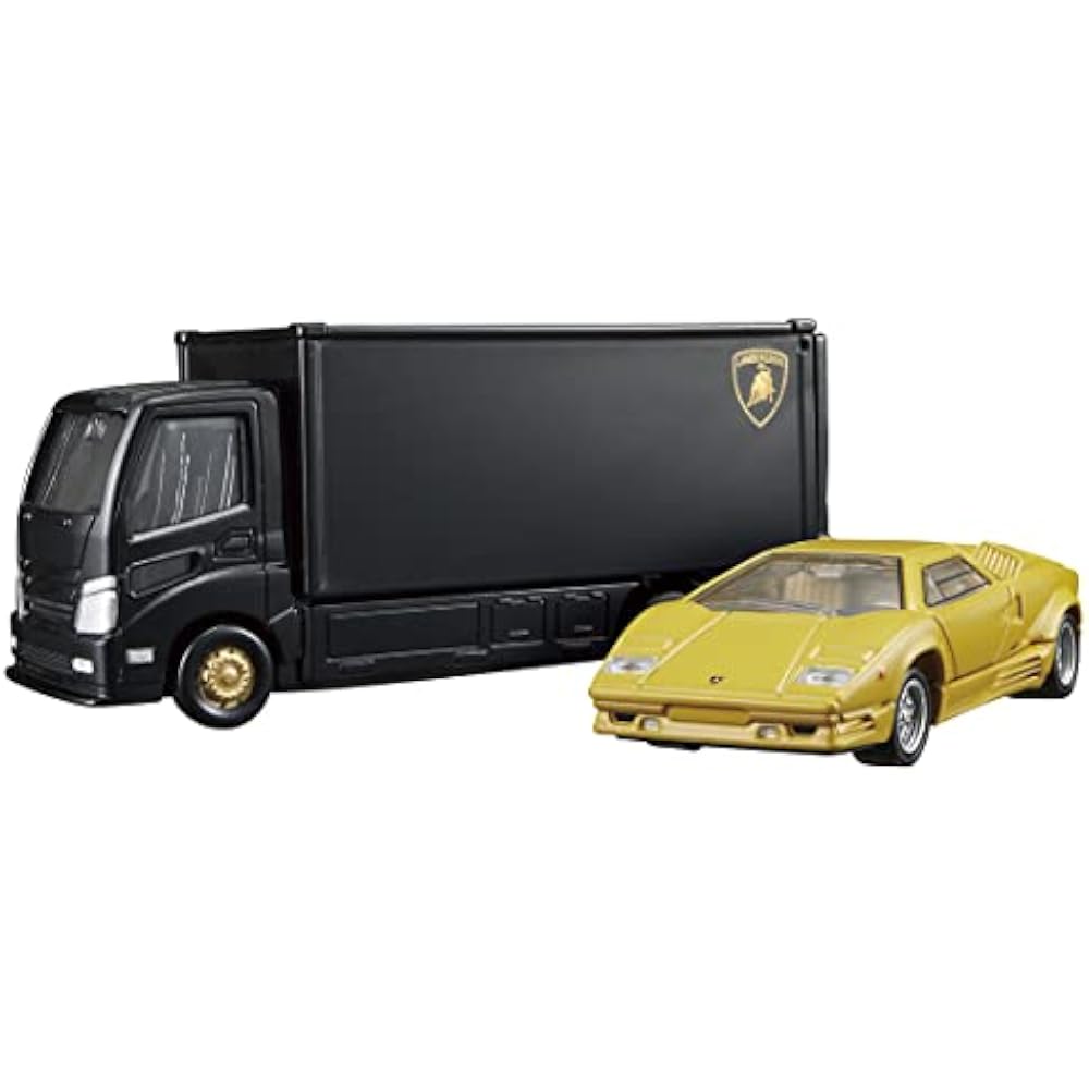 Takara Tomy “Tomica Premium Tomica Transporter Lamborghini Countach 25th ANNIVERSARY” Minicar Car...