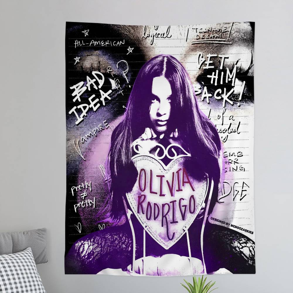 OOlivia IIsabel RRodrigo DIY Wall Tapestry for Living Room Home Dorm Decor Wall Art Decor