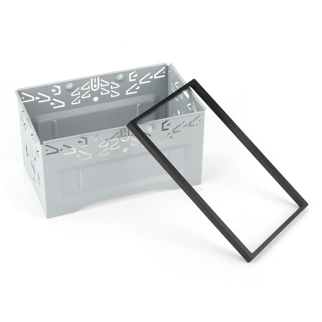 2 Din Center Control DVD Player Frame Navigation Bezel Fascia Trim Kit Universal Accessory